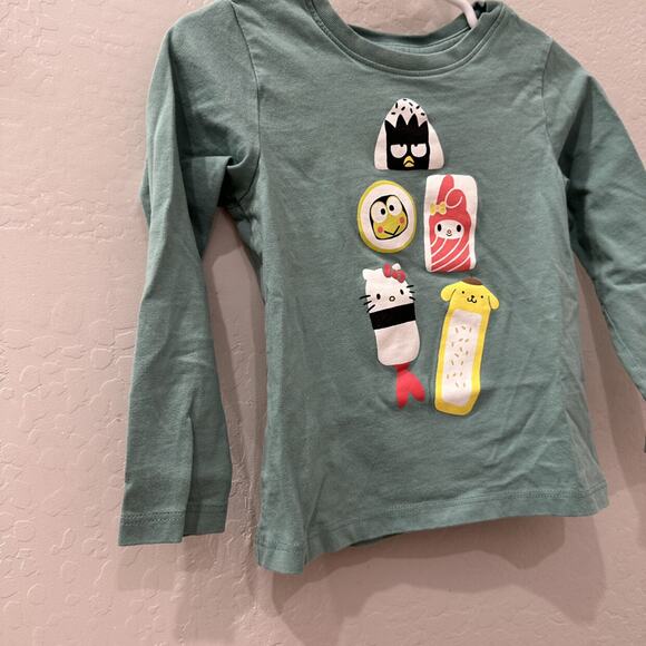 Tea Collection Hello Kitty Sushi Long Sleeve Shirt - Picture 4 of 7